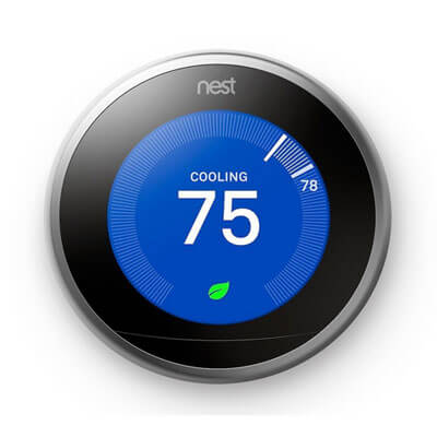Nest T3008US Learning 3rd Generation Thermostat Warners Stellian