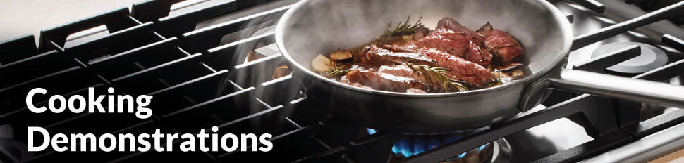 Cooking demos banner