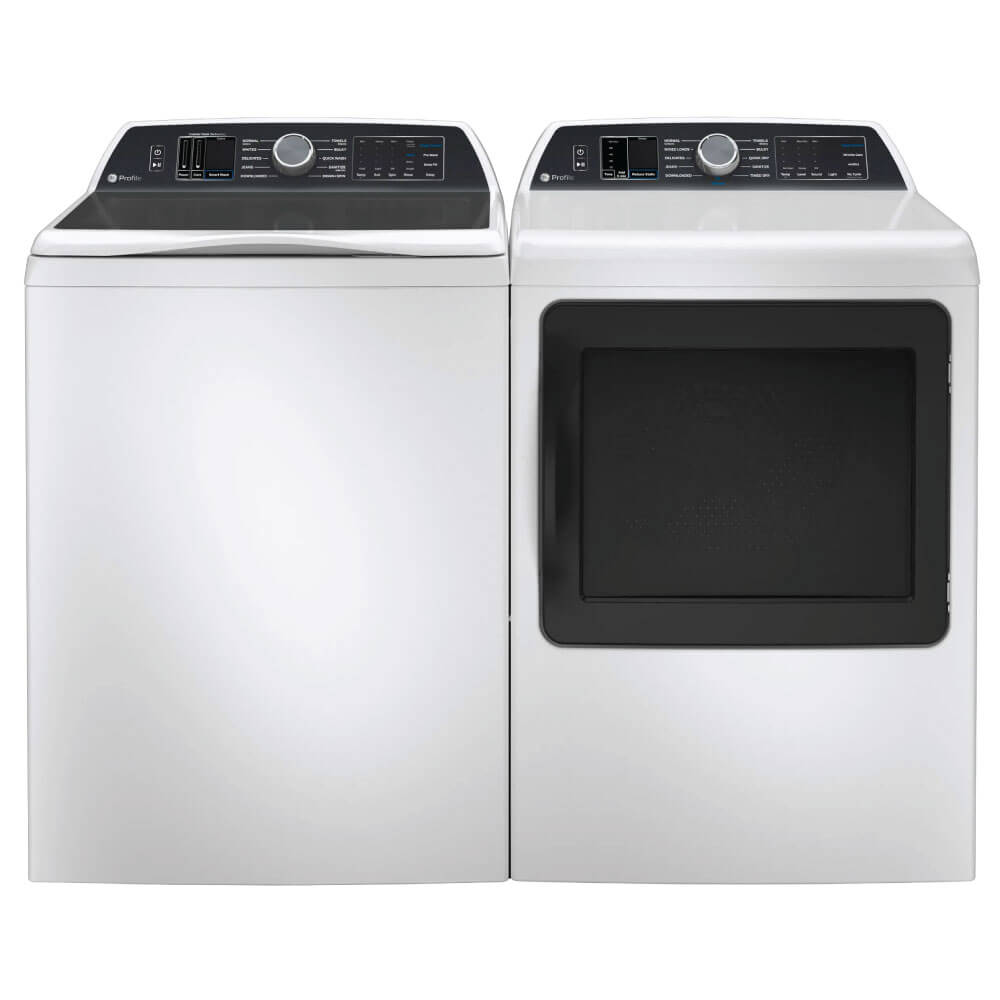 GE Profile 7.4 Cu. Ft. Smart Gas Dryer with Sanitize Cycle and Sensor Dry  White PTD60GBSRWS - Best Buy