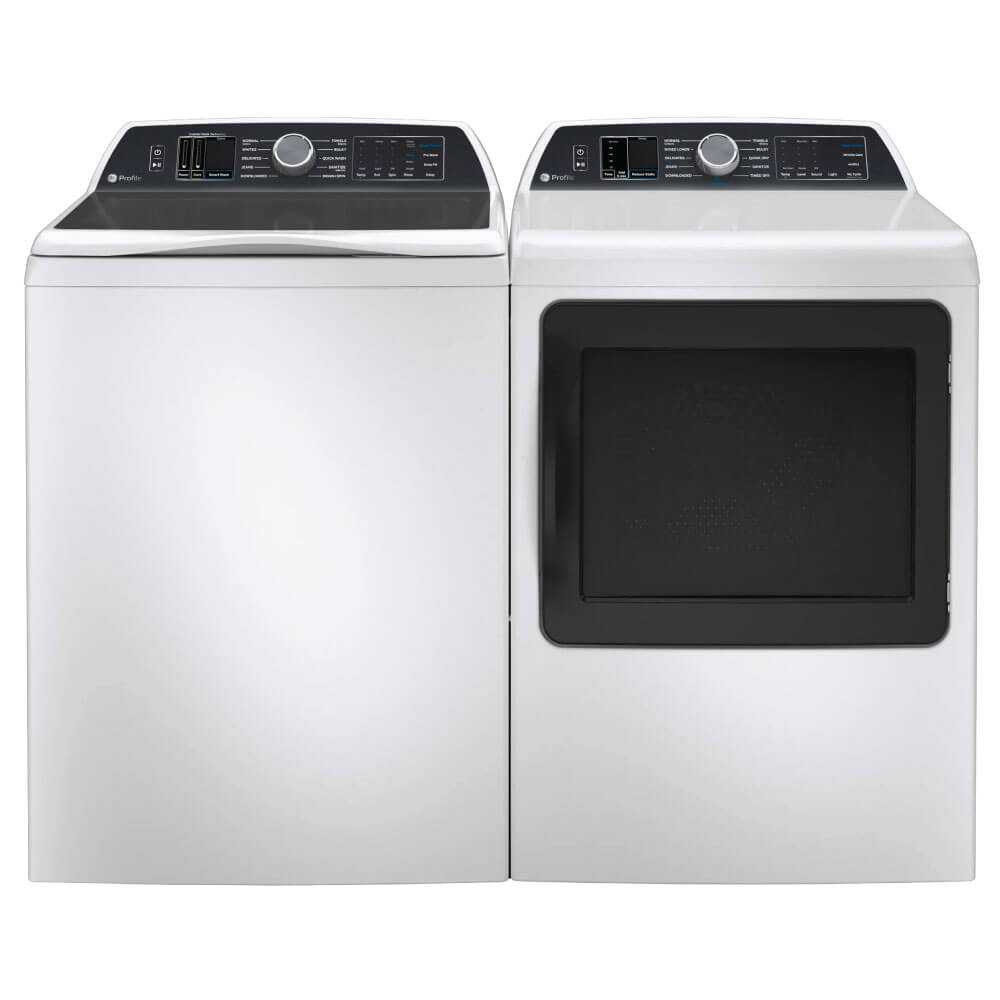 Ge top load washer deals and dryer sets