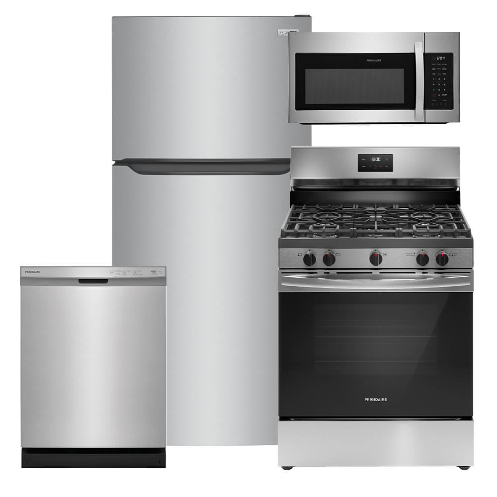 Package KB2 - KitchenAid Appliance Package - 4 Piece Appliance